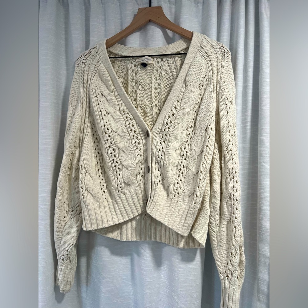 Universal Thread Cable Knit Cardigan